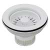 Transolid 3.5-in Plastic Strainer in White