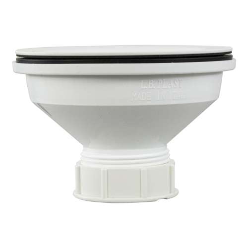 Transolid 2410-01 3.5-in Plastic Strainer in White