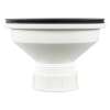Transolid 3.5-in Plastic Strainer in Anthracite