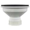 Transolid 3.5-in Plastic Strainer in Cinder