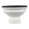 Transolid 3.5-in Plastic Strainer in Espresso