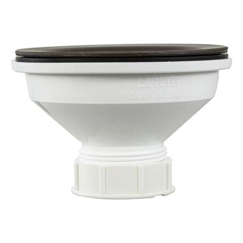 Transolid 3.5-in Plastic Strainer in Espresso