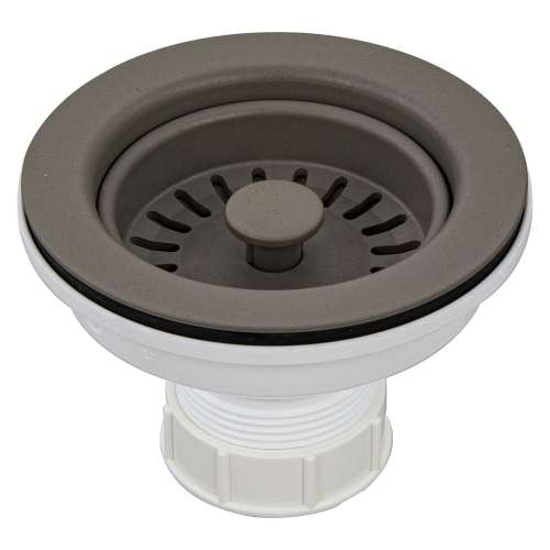 Transolid 3.5-in Plastic Strainer in Truffle