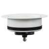 Transolid 3.5-in Plastic Disposal Strainer in White
