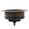 Transolid 3.5-in Plastic Disposal Strainer in Espresso