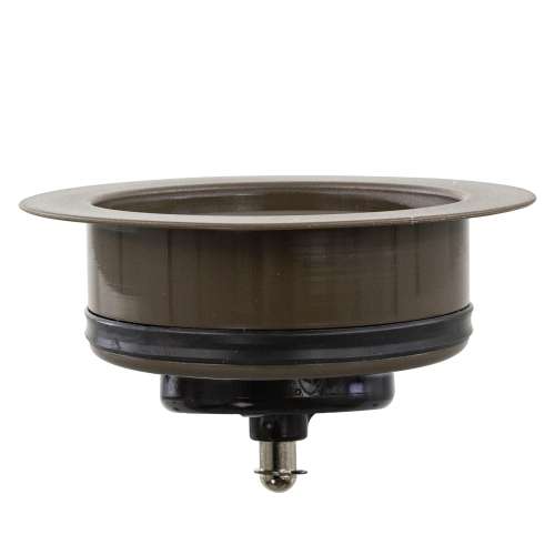 Transolid 3.5-in Plastic Disposal Strainer in Espresso