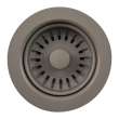 Transolid 3.5-in Plastic Disposal Strainer in Truffle