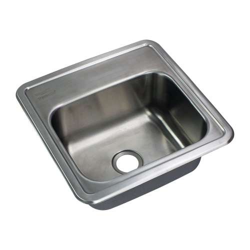 Transolid Select Stainless Steel 15-in Drop-in Kitchen Sink - Multiple Hole Configurations Available