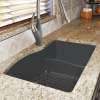 Transolid Aversa SilQ Granite 32-in. Undermount Kitchen Sink within Grey