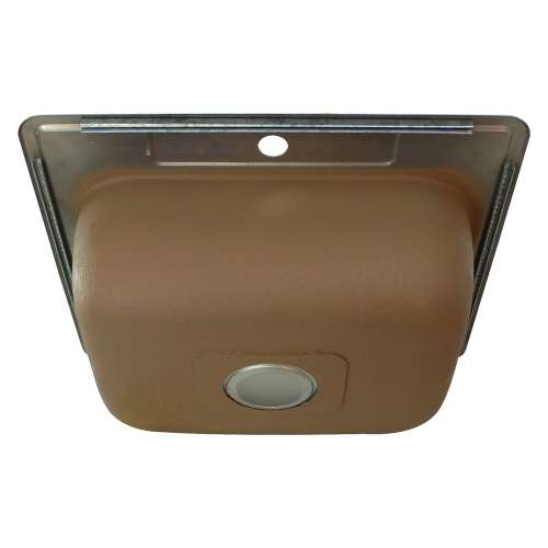 Transolid Classic 25in x 22in 18 Gauge Drop-in Single Bowl Kitchen Sink with 3 Faucet Holes