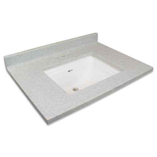 Transolid Kinsey 49-in Premium Cultured Marble Vanity Top with Undermount Sink