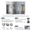Transolid Diamond Stainless Steel 33-in Dual Mount Kitchen Sink - Multiple Hole Configurations Available