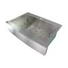 Transolid Diamond 36in x 25in 16 Gauge Super  Dual Mount Single Bowl Kitchen Sink with 1 Hole