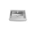 Transolid Diamond 36in x 25in 16 Gauge Super  Dual Mount Single Bowl Kitchen Sink with 3 Holes