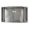 Transolid Diamond Titan 14 Gauge Stainless Steel 32-in Undermount Kitchen Sink with Taper