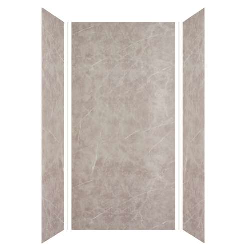 Transolid Expressions 36-in X 48-in X 96-in Glue to Wall Shower Wall Kit