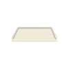 Transolid Solid Surface  60-in x 32-in Shower Base with Right Drain