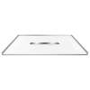 Transolid FZS4836C-31 48-in L x 35.5-in Shower Base with Zero Threshold and Center Drain in White