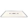 Transolid FZS4836C-32 48-in L x 35.5-in Shower Base with Zero Threshold and Center Drain in Cameo