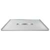 Transolid FZS4836C-39 48-in L x 35.5-in Shower Base with Zero Threshold and Center Drain in Grey