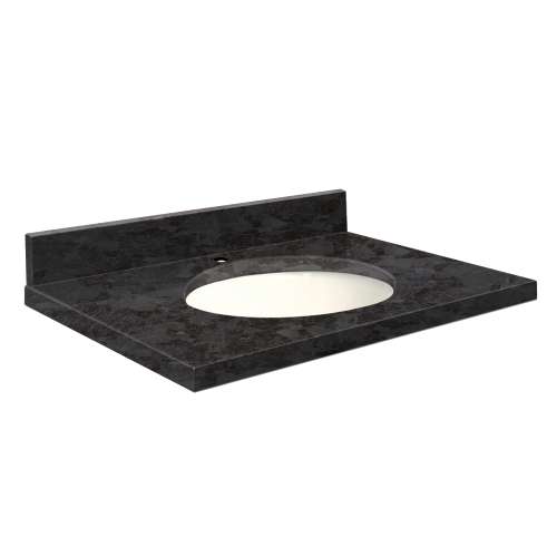 Transolid Granite 37-in x 19-in Vanity Top with Eased Edge
