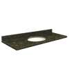 Transolid Granite 61-in x 22-in Vanity Top with Eased Edge