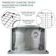 Transolid KKM-DUSSF302010 Diamond Sink Kit with Farmhouse Style Single Bowl, Magnetic Accessories Kit, and Drain Kit