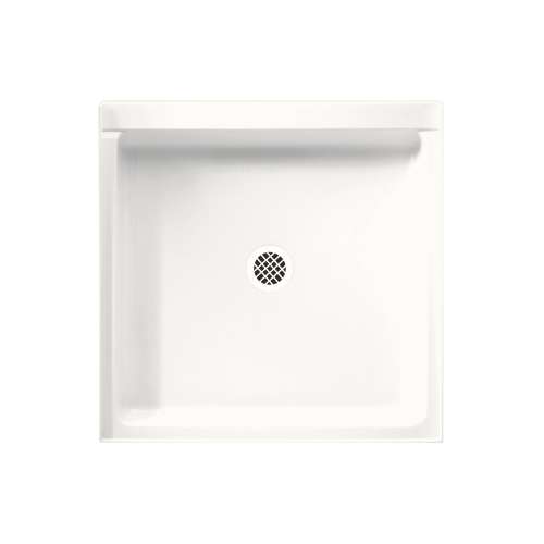 Transolid Solid Surface 36-in x 72-in Alcove Shower Wall and Base Kit