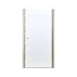 Transolid Solid Surface/Clear Glass 36-in x 72-in Alcove Shower Wall, Base, and Door Kit