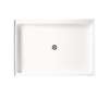 Transolid Solid Surface 48-in x 72-in Alcove Shower Wall and Base Kit