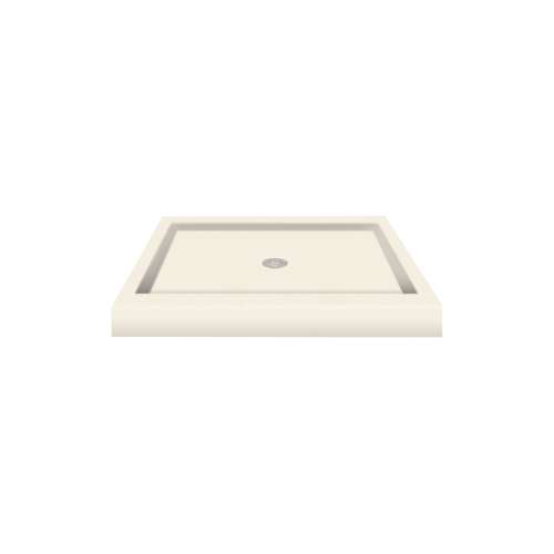 Transolid Decor Solid Surface 36-in x 36-in Shower Base with Center Drain