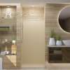 Transolid Studio Solid Surface 36-in x 72-in Shower Wall Trimmable Surround