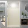 Transolid Studio Solid Surface 48-in x 72-in Shower Wall Trimmable Surround