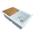 Transolid Stainless Steel 14.92-in. Bottom Sink Grid Set for Radius RTDE3322, Radius RUDE3118