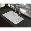 Transolid Radius Granite 31-in Undermount Kitchen Sink