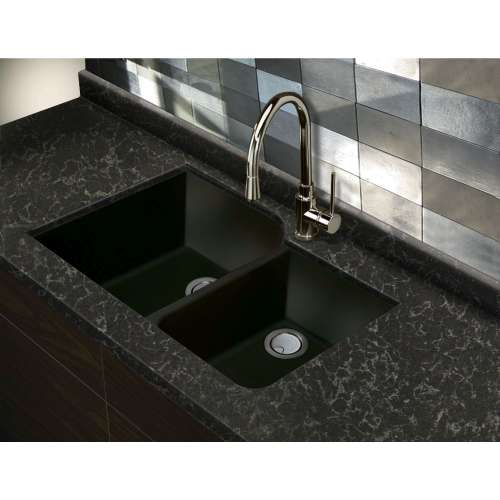 Transolid Radius Granite 31-in Undermount Kitchen Sink