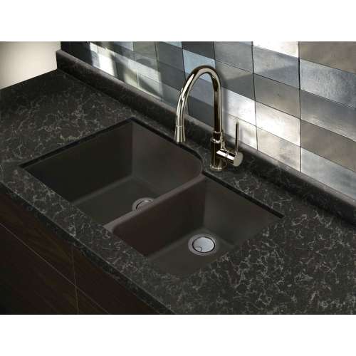 Transolid Radius Granite 31-in Undermount Kitchen Sink