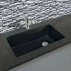 Transolid Radius Granite 31-in Undermount Kitchen Sink