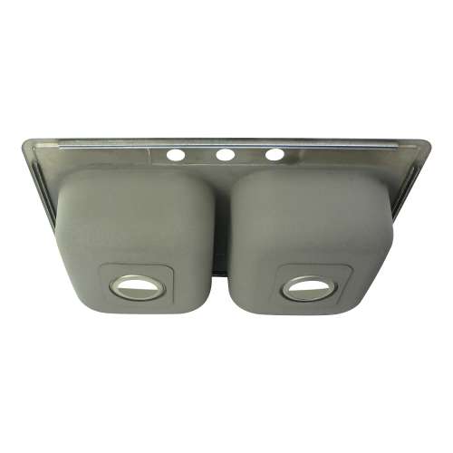 Transolid Select Stainless Steel 33-in Drop-in Kitchen Sink - Multiple Hole Configurations Available