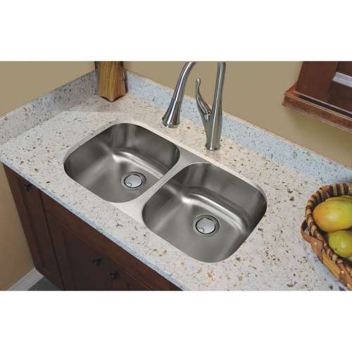 Transolid Select Equal Double Stainless Steel Kitchen Sink