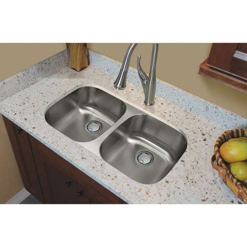 Transolid Select Equal Double Stainless Steel Kitchen Sink