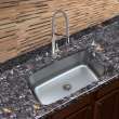 Transolid Select Super Single Stainless Steel Kitchen Sink