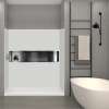 Transolid SaraMar 36-In X 60-In X 72-In Glue to Wall 3-Piece Shower Wall Trimmable Kit