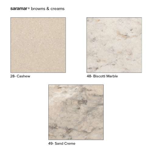 Transolid Saramar Sample Kit in Brown and Cream
