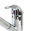 Transolid Laundry Faucet with Pull-Out Spray in Polished Chrome