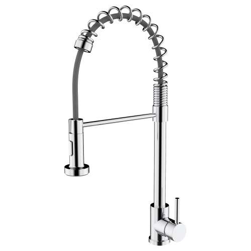 Transolid Cuisine Pro Pull-Out Kitchen Faucet in Polished Chrome