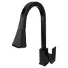 Transolid Kent Pull-Out Kitchen Faucet in Matte Black