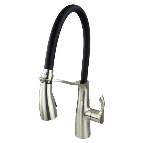 Transolid Organix Pull-Out Kitchen Faucet in Luxe Stainless