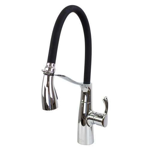 Transolid Organix Pull-Out Kitchen Faucet in Polished Chrome