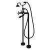 Transolid Cromwell Free Standing Tub Filler With Hand Shower, Oil Rubbed Bronze